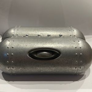 VINTAGE OAKLEY BULLET TORPEDO METAL VAULT CASE